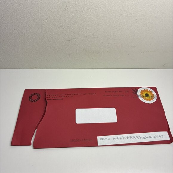 Twenty One Pilots Sacred Municipality Of DEMA DMAorg Letter RARE AUTHENTIC - Picture 3 of 5